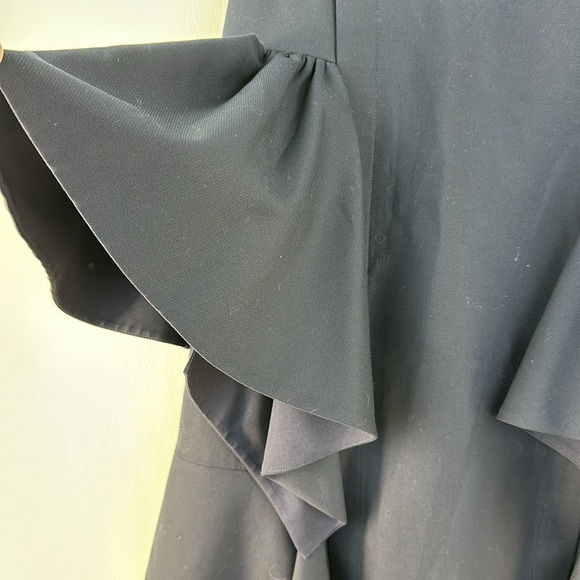 Acler Wool Peplum Strapless Maxi Dress, 6 - Picture 6 of 16